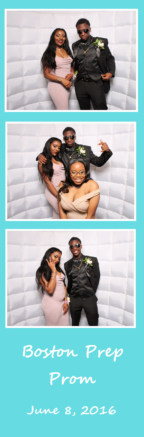photo strip from prom photo booth