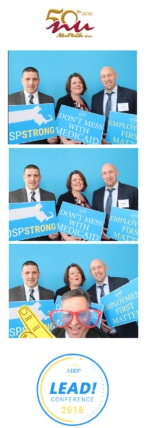 photo strip from conference