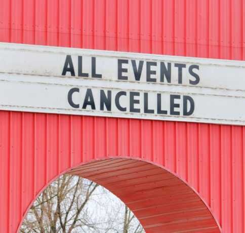 Events are being cancelled because of the covid 19 pandemic
